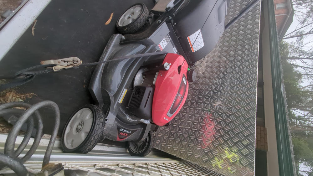 Honda HRX217HYUA Petrol Lawn Mower - Customer Photo From Keith Rigby