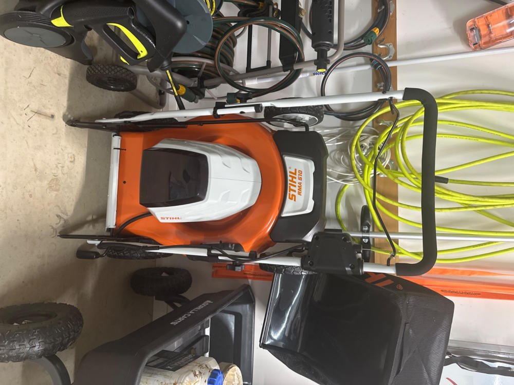 STIHL RMA510 Battery Lawn Mower (Skin Only) - Customer Photo From Josh Price
