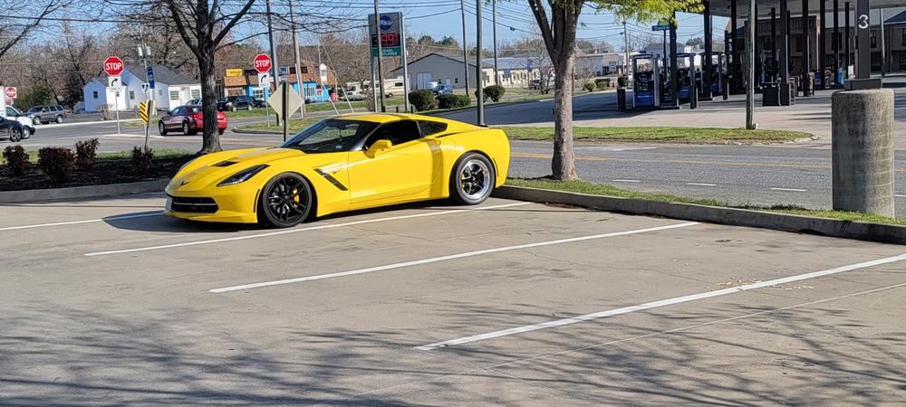 WELD Ventura 5 Drag Gloss Black Wheel with Milled Spokes 18x10.5 | 5x120.65 BC (5x4.75) | +65 Offset | 8.30 Backspacing - S15580563P65 - Customer Photo From Justin Lincoln 