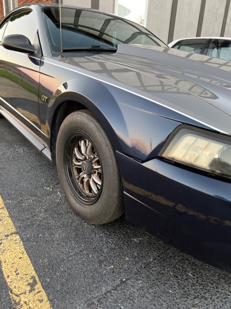 Mickey Thompson 26X6R15LT ET Street Front Tire (3850) 90000040427 - Customer Photo From Johnny Marsh