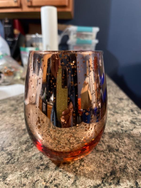 Mercury Wine Glass ROSE GOLD