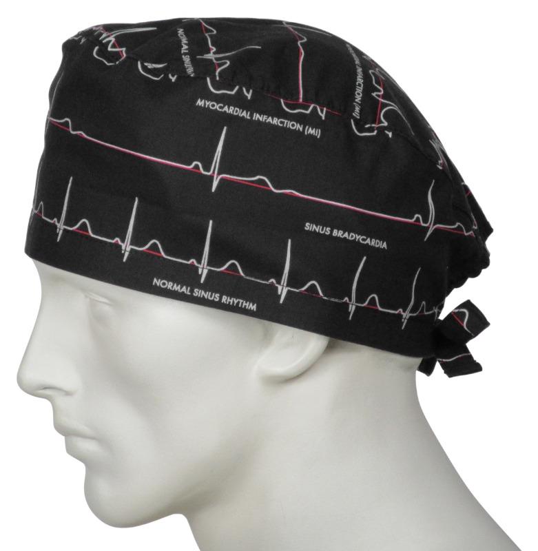 Scrub Caps Electrocardiogram - Customer Photo From Michael W Smith