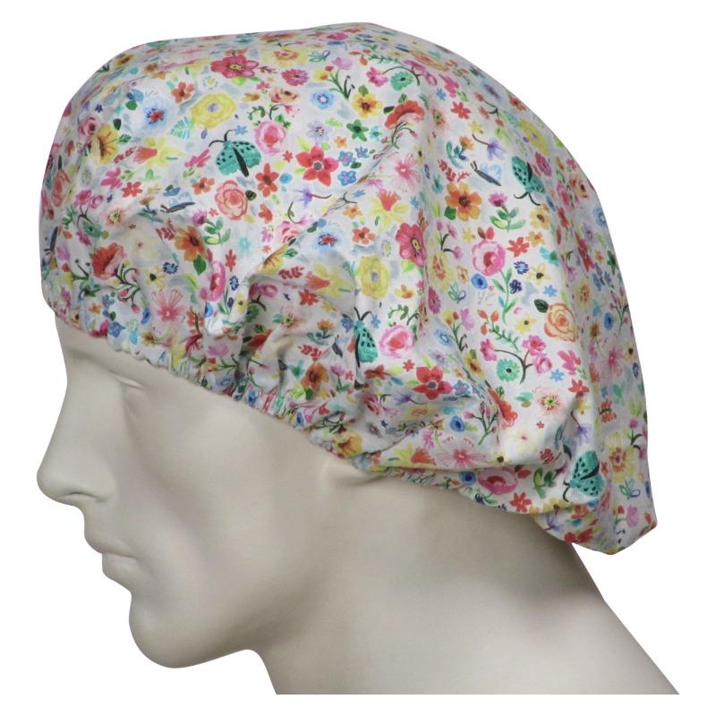 Bouffant Scrub Hats Floral Days - Customer Photo From Cathleen Sherman