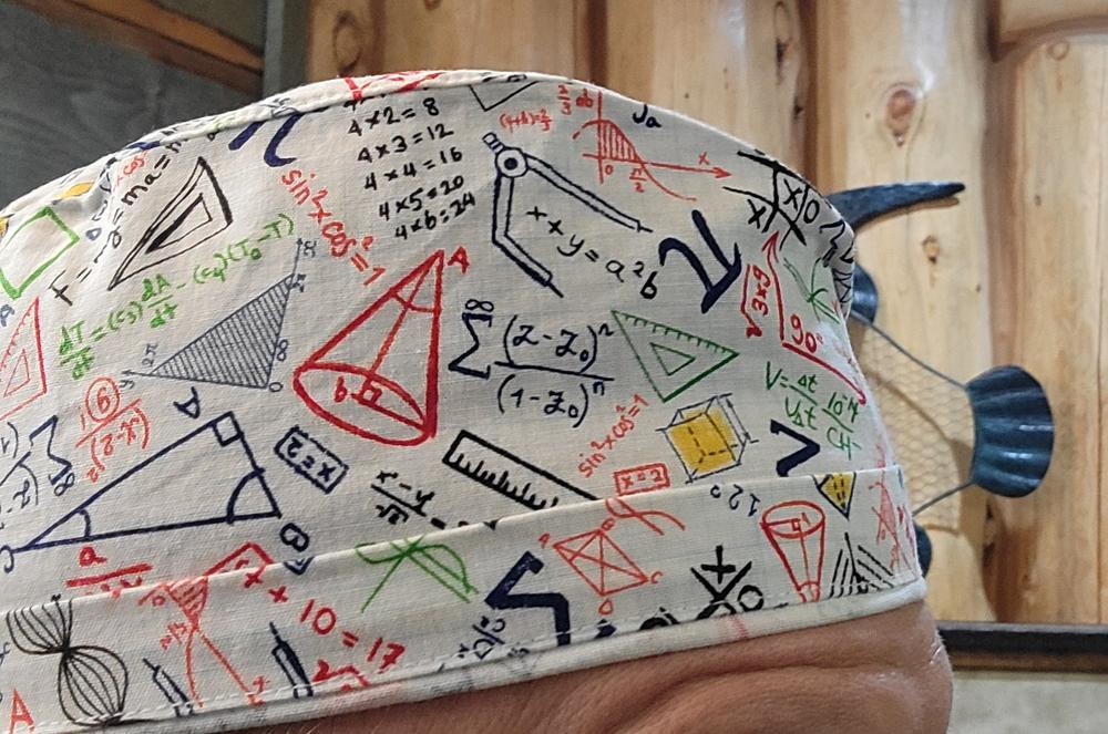 Scrub Caps Math Doodles - Customer Photo From Christopher Lucki