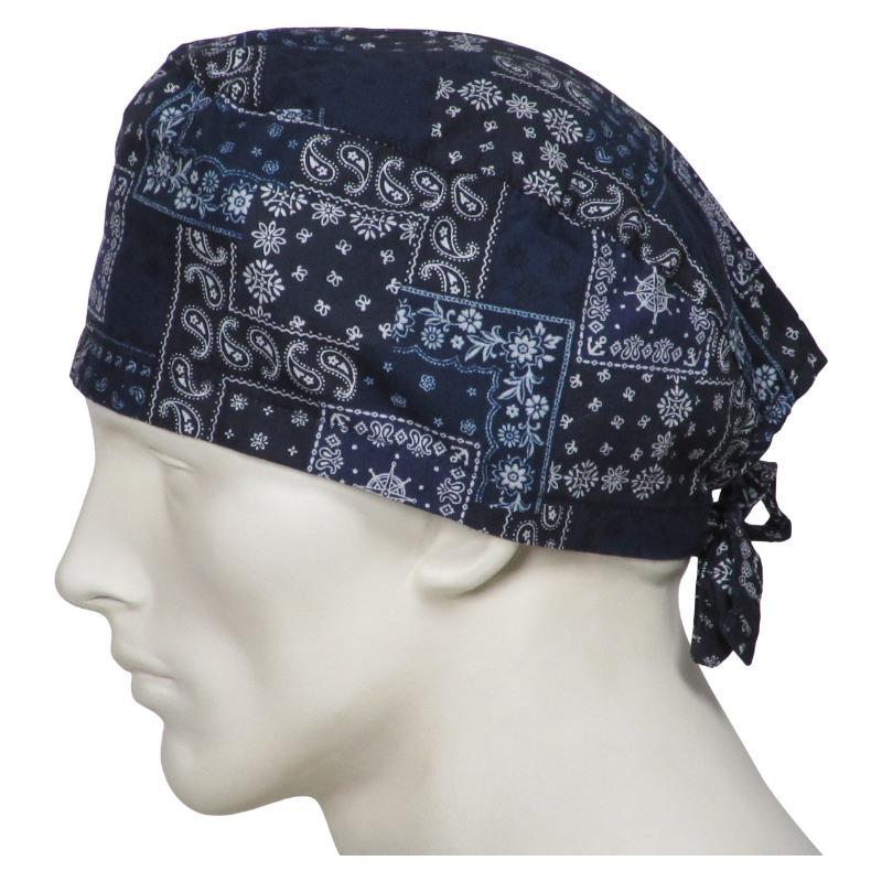 Scrubs Caps Bandana Blues - Customer Photo From Ahmad Alromi