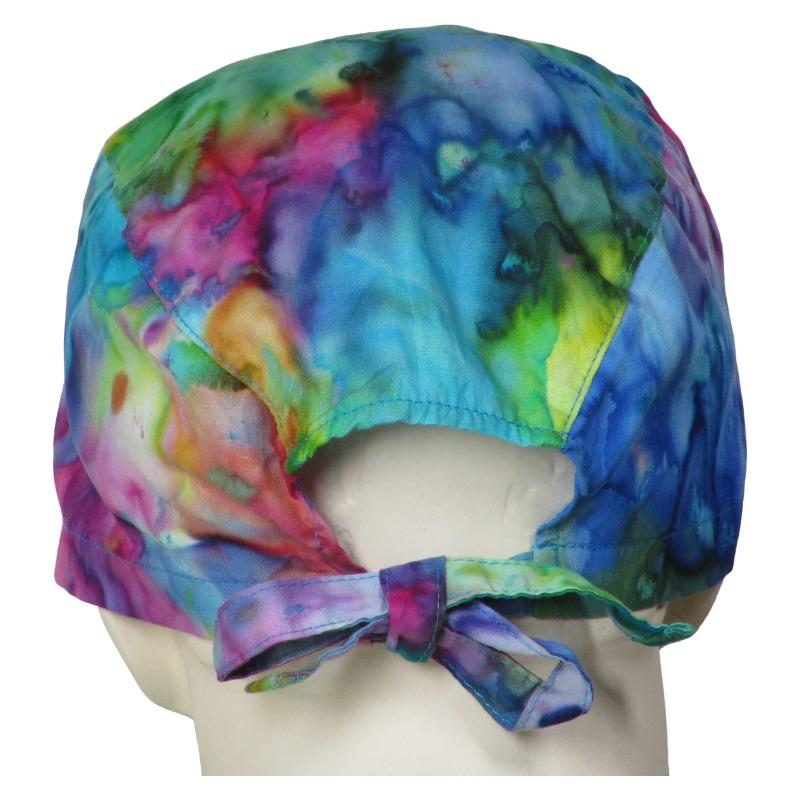 Surgical Scrub Cap Tie Dye - Customer Photo From vee gibbons