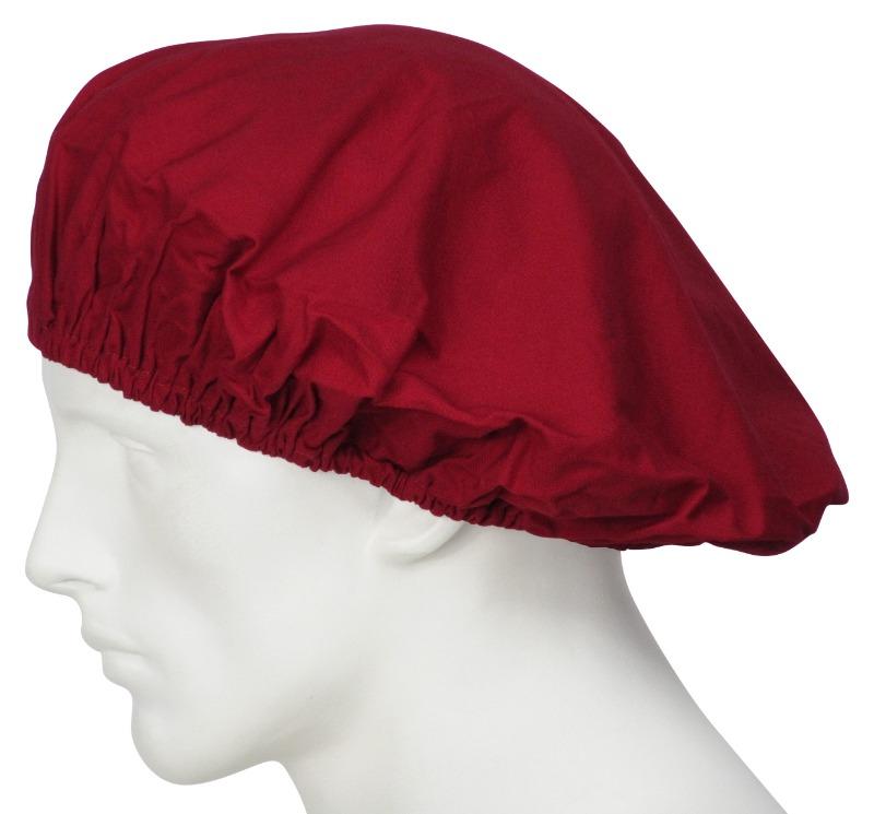 Bouffant Surgical Hat Cherry Red - Customer Photo From Julie R.