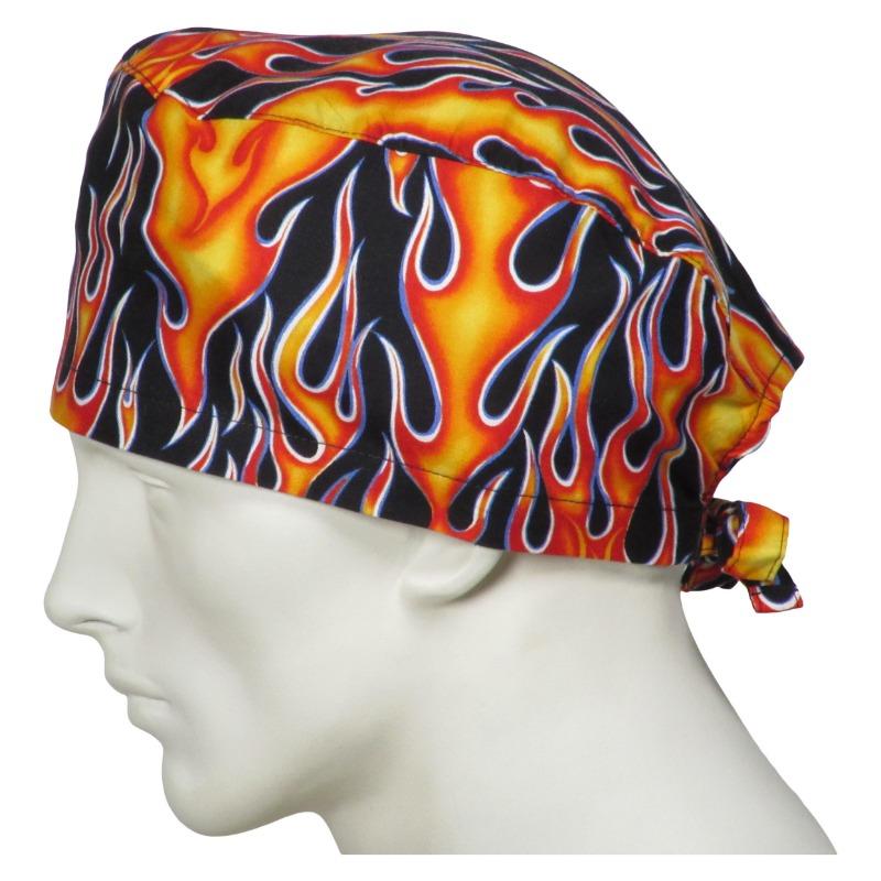 Surgical Caps Flames - Customer Photo From Donielle De Leon