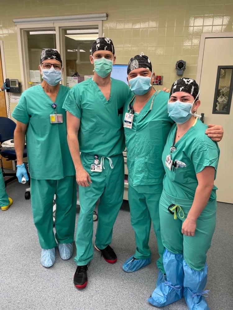 Scrub Cap Fiesta de los Muertos (Black) - Customer Photo From Melissa Marin