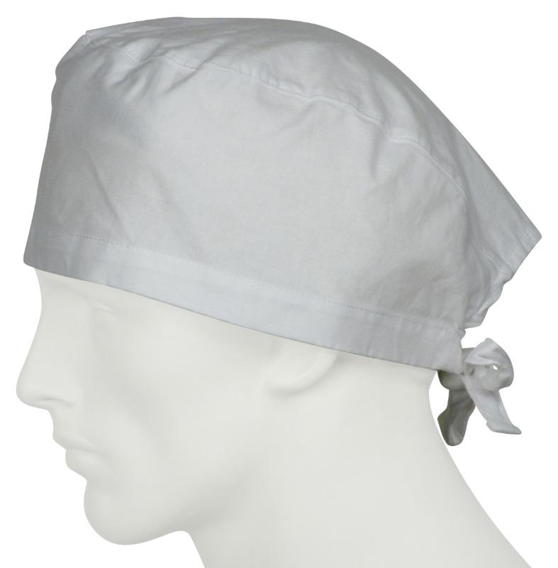 Classic Scrub Caps Pure White - Customer Photo From Larry