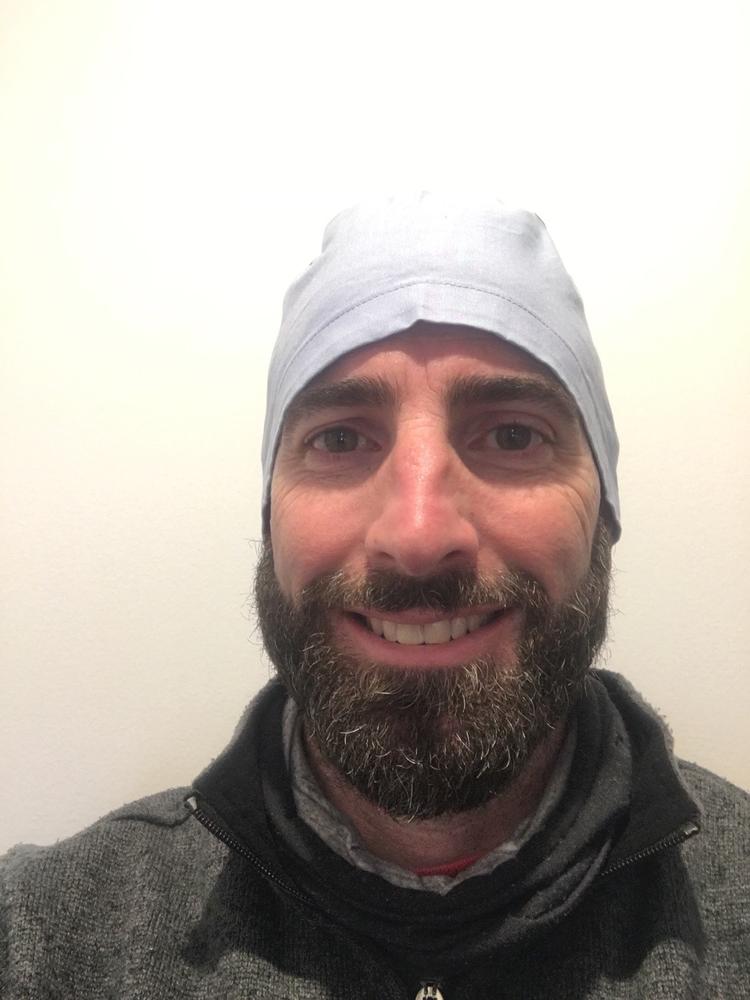 Scrub Caps Wine Burgundy - Customer Photo From Michael Occhipinti
