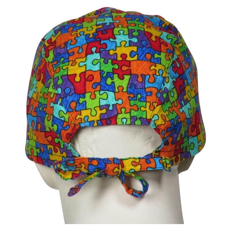 Surgical Caps Fighting Autism - Customer Photo From Charles Duda