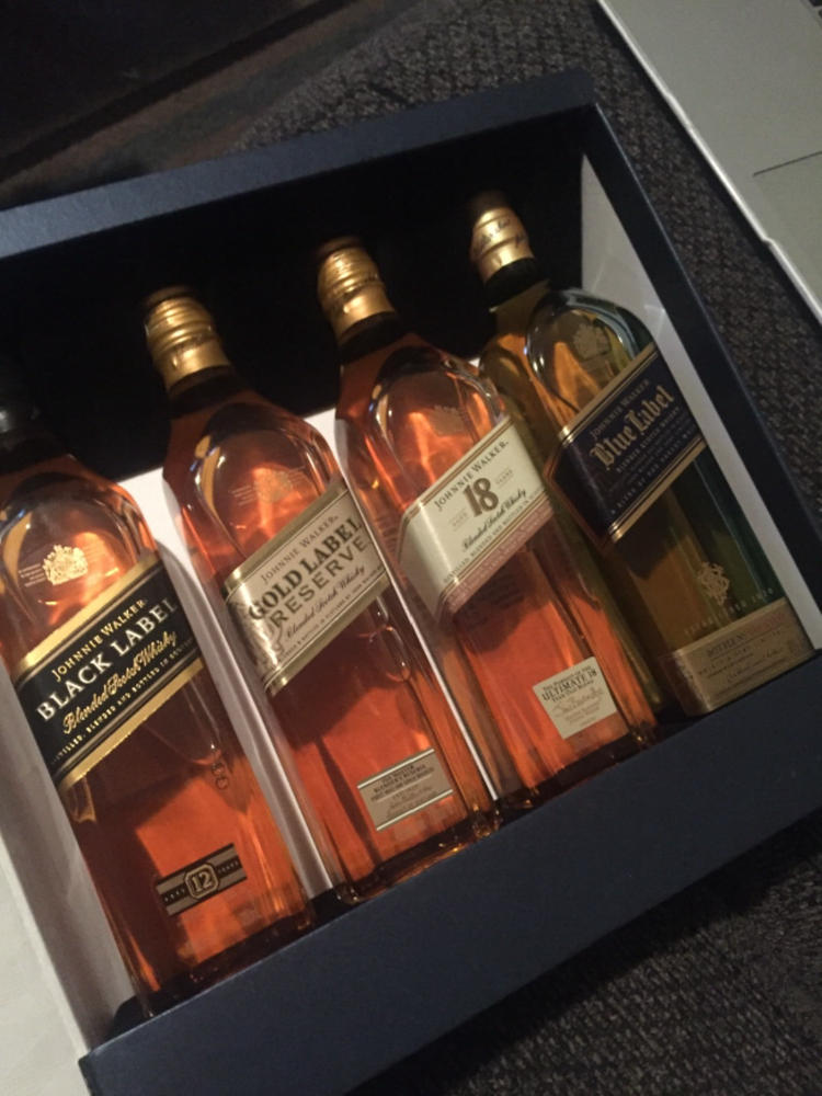 Send Johnnie Walker Scotch Blue Collection Gift Set Online