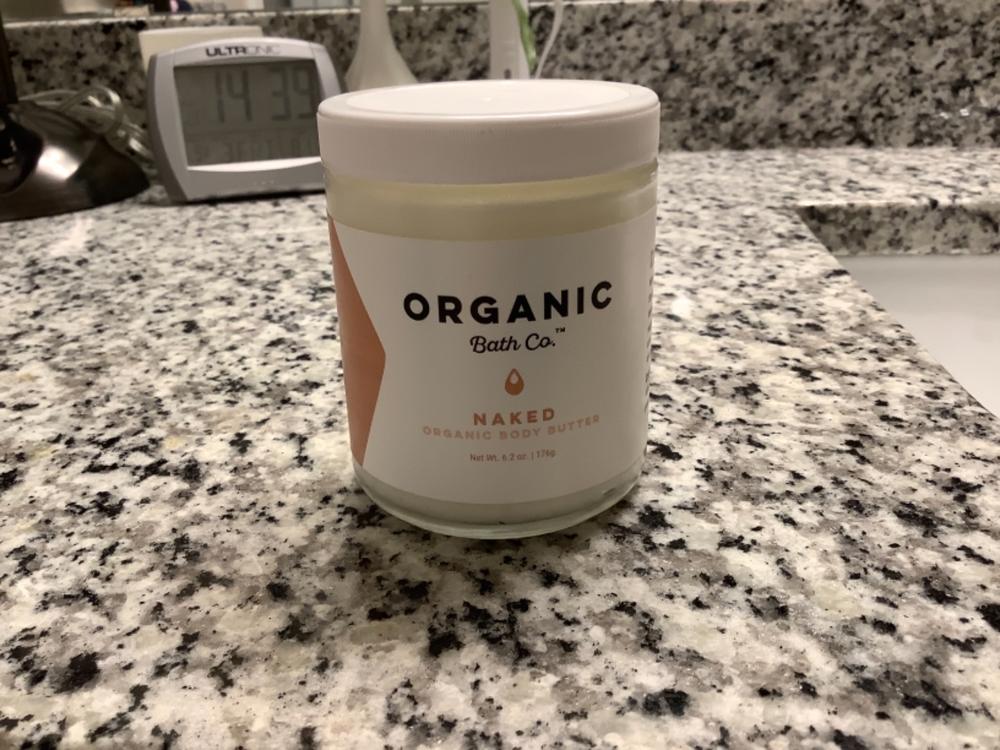 Naked Organic Unscented Body Butter - Customer Photo From Marie K Allen