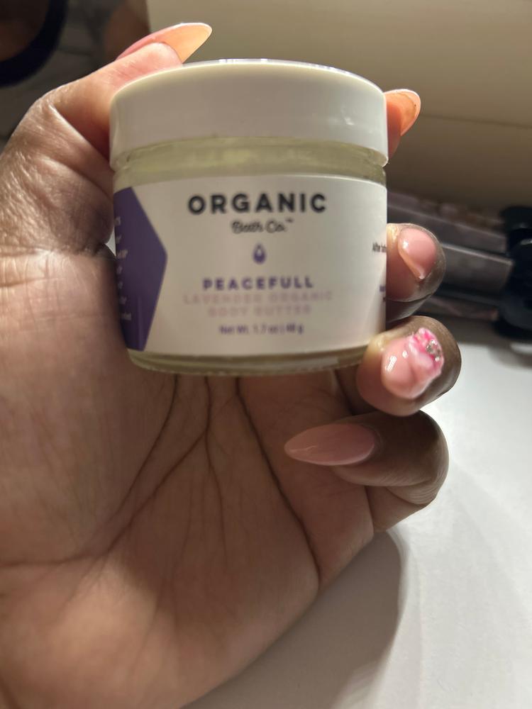 PeaceFull Organic Body Butter - Customer Photo From Iyeesha Henderson