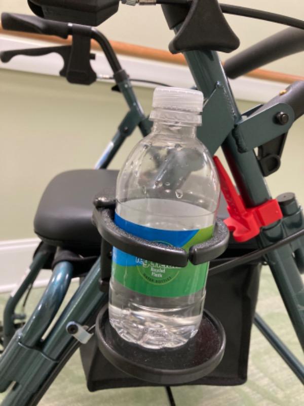Nova Medical Deluxe Universal Swivel Cup Holder for Mobility Aids - Customer Photo From Anonymous