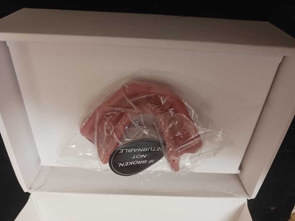 Patient Self Fitting - Functional Dentures - DIY - Flex Fit - Less Than 5 Minutes - Easy Denture™ - Upper & Lower Dentures - Customer Photo From brian prentiss