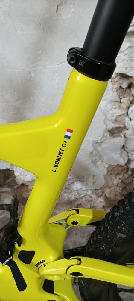 Sticker autocollant vélo mini sans fond 5mm ultra discret - Customer Photo From valérie SEGAY
