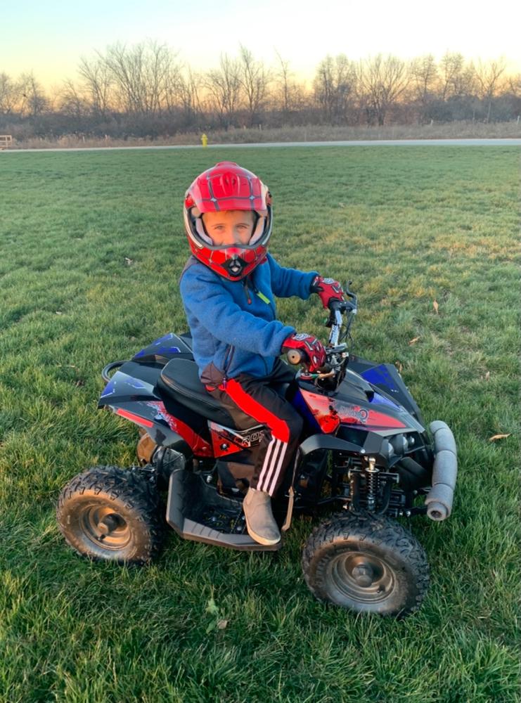 eQuad Q 1000W ATV 4 Wheeler for Kids - Customer Photo From Anonymous