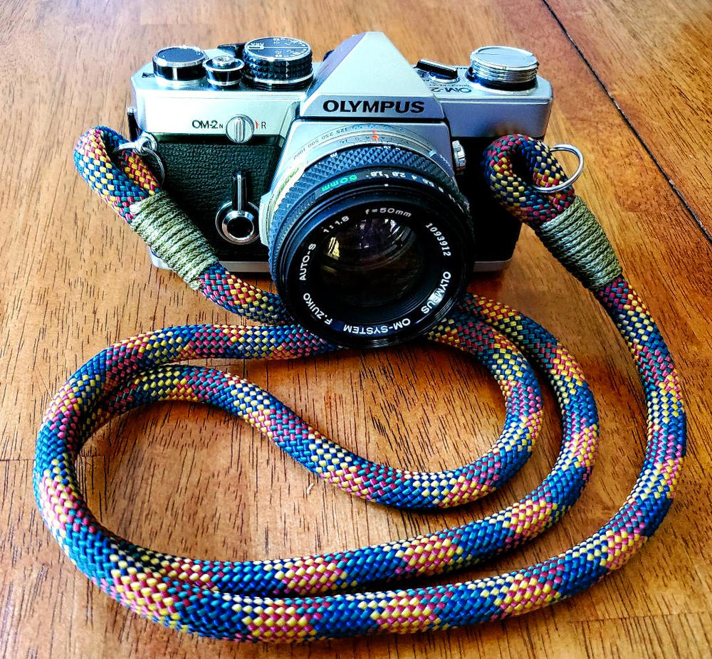 Rope Camera Strap - Technicolor - Customer Photo From Jeff Botts