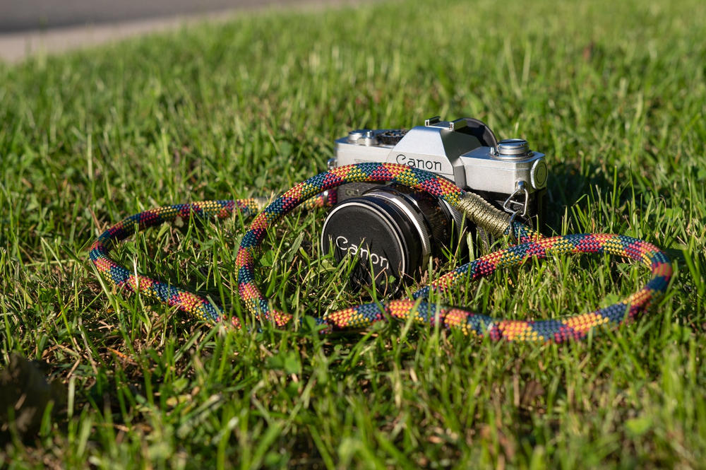 Rope Camera Strap - Technicolor - Customer Photo From Daniel Barends