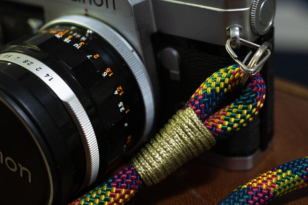Rope Camera Strap - Technicolor - Customer Photo From Daniel Barends