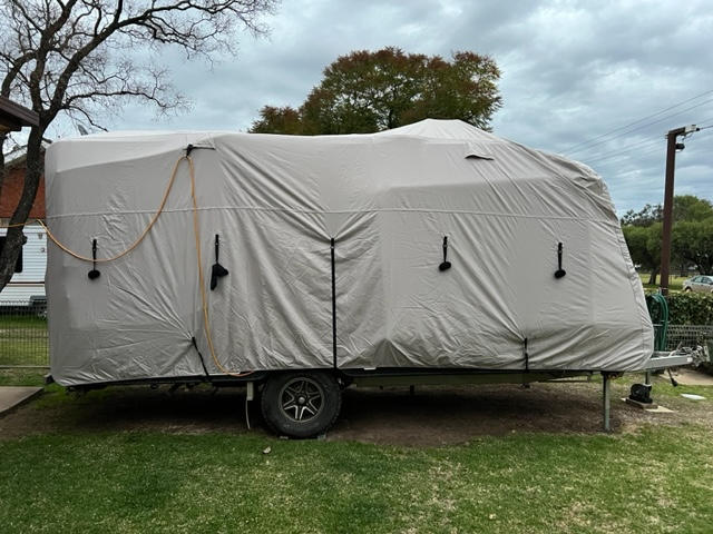 Aussie Caravan Cover - Customer Photo From Troy S.