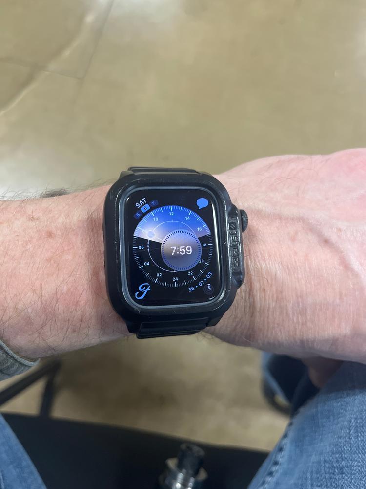 Catalyst Étui étanche pour Montre Apple Watch séries 4 44mm avec Bracelet  en Silicone Souple de qualité supérieure, résistant aux Chocs et aux