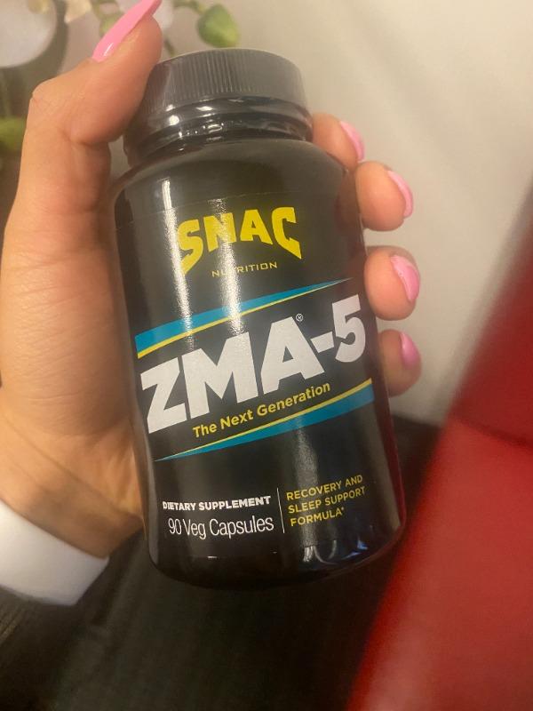 SNAC ZMA The Original Recovery & Sleep Supplement, Promotes Muscle  Recovery, Immune Support & Restorative Sleep with Zinc, Magnesium & Vitamin  B6 (90