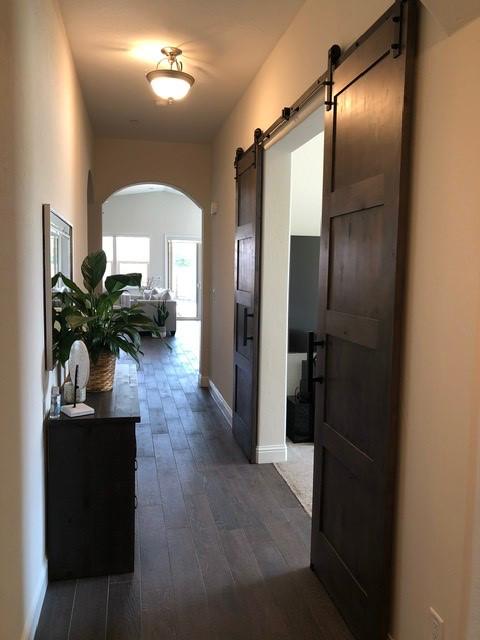 12" Square Barn Door Pull with Flush Plate & Latch | Matte Black - Customer Photo From Yesenia Vasquez