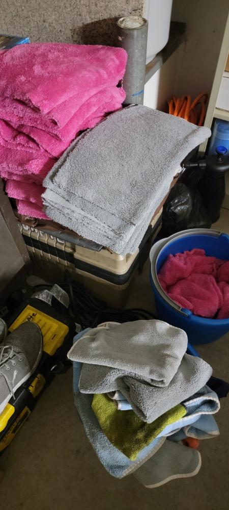 Plush 470 - Microfiber Towels - Customer Photo From Gary Compte