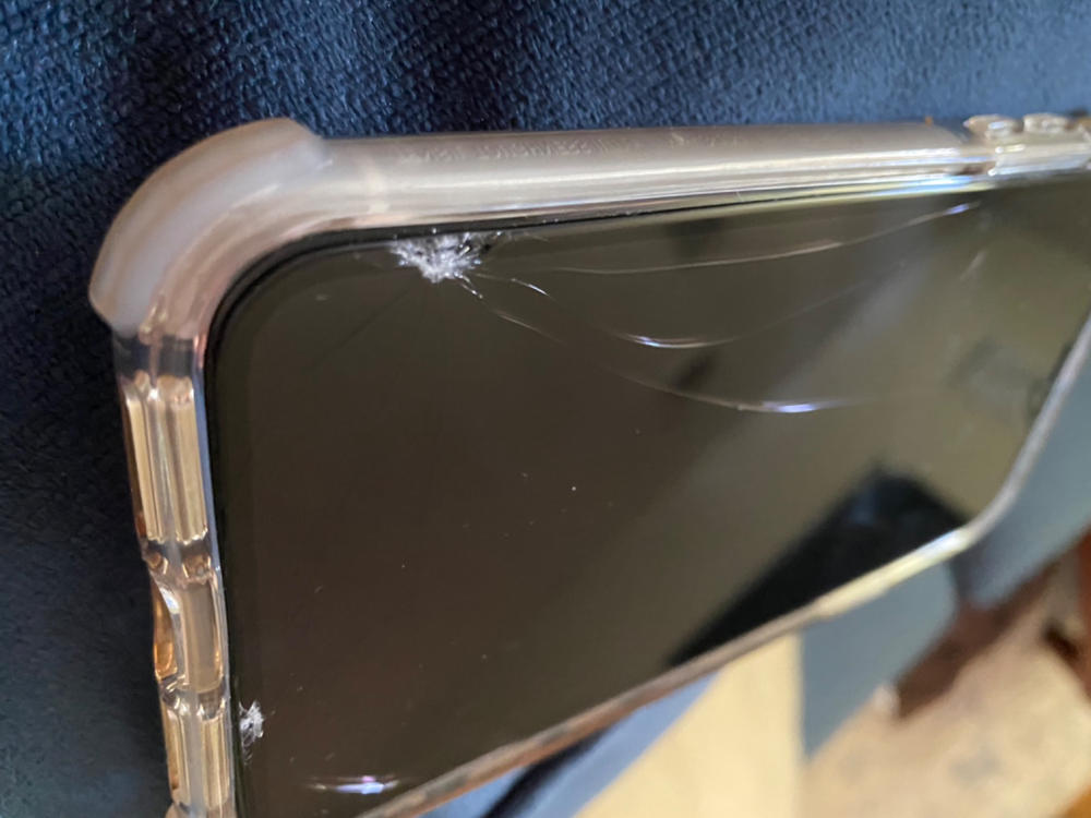 NanoArmour Anti-Microbial 3D iPhone 11 Screen Protector - Customer Photo From Jessica DeMotte