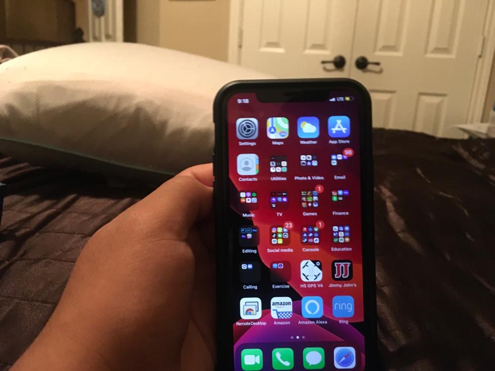 NanoArmour iPhone 11 Privacy Screen Protector - Customer Photo From Jaylen LaCabe