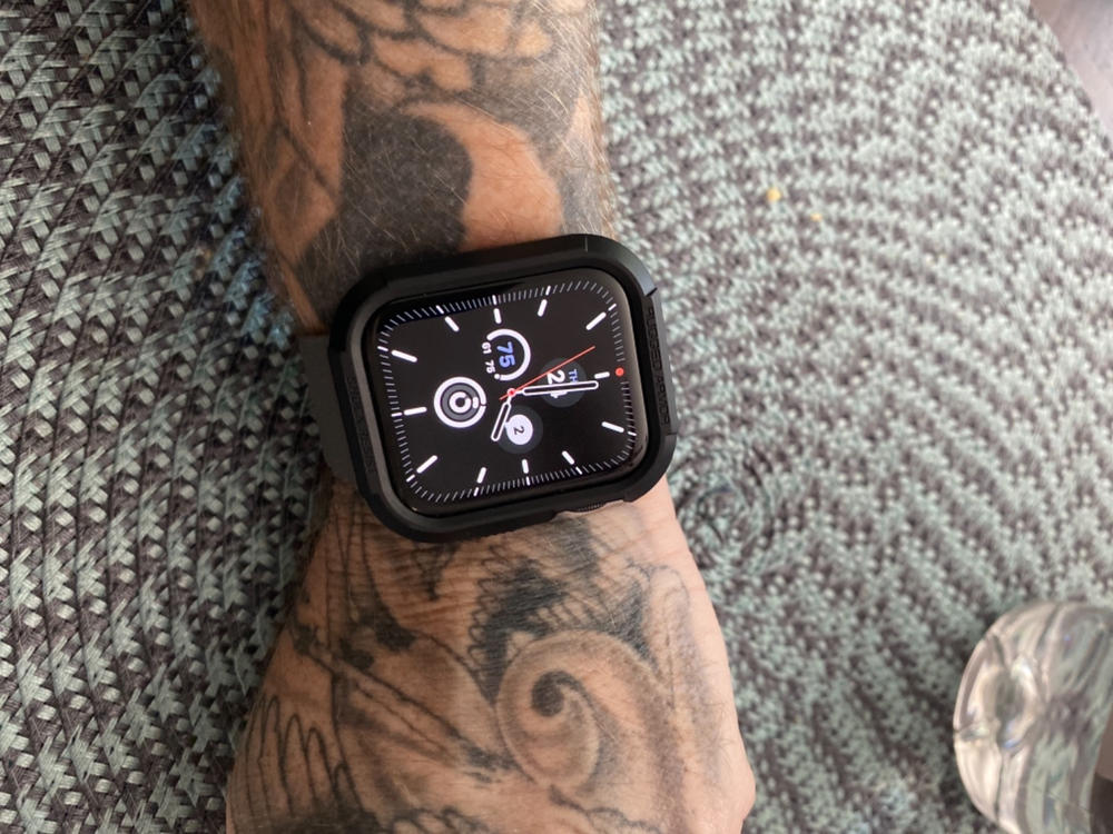 NanoArmour Apple Watch Screen Protector Series 5 - Customer Photo From Michael Chaney