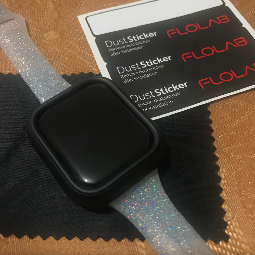 NanoArmour Apple Watch Screen Protector Series 5 - Customer Photo From Pamela Rodriguez Rodriguez