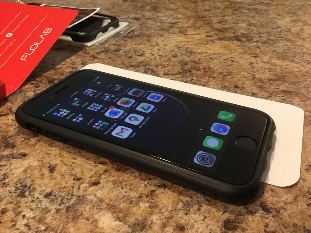 NanoArmour Best iPhone SE (2020) Screen Protector - Customer Photo From Alex M.