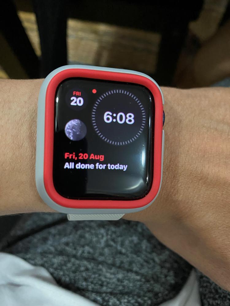 NanoArmour Apple Watch Series 6 Screen Protector - Customer Photo From FAS