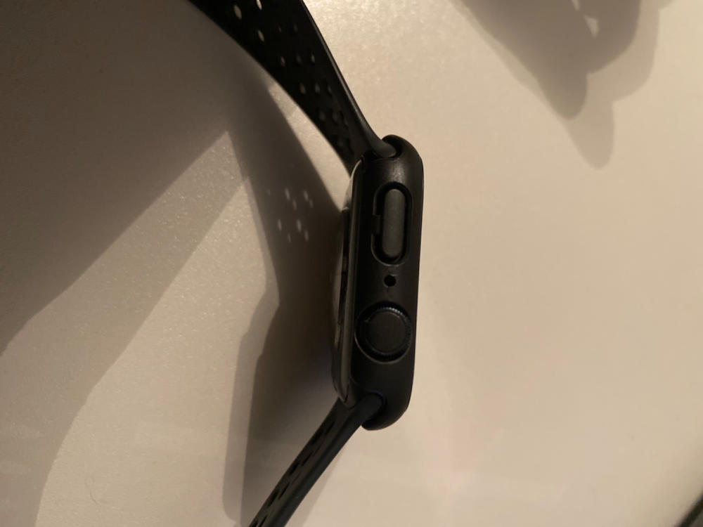 NanoArmour Apple Watch Bumper + Glass Hybrid Case - Customer Photo From Darren Richards