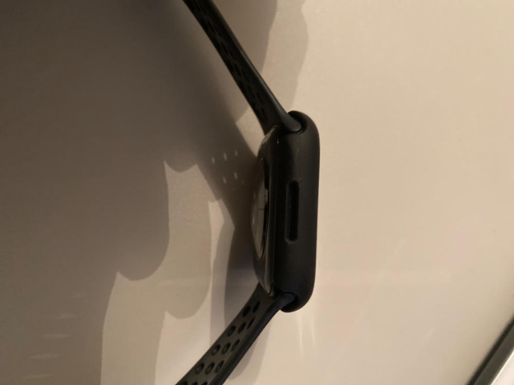 NanoArmour Apple Watch Bumper + Glass Hybrid Case - Customer Photo From Darren Richards