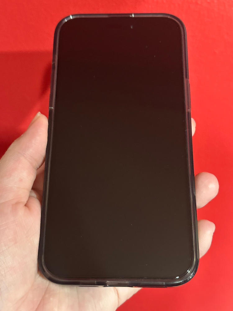 NanoArmour 3 iPhone 14 Pro Max Anti-Glare Matte Screen Protector Edge-to-Edge Anti-Microbial Anti-Static Technology - Customer Photo From Sopisuda Matroj