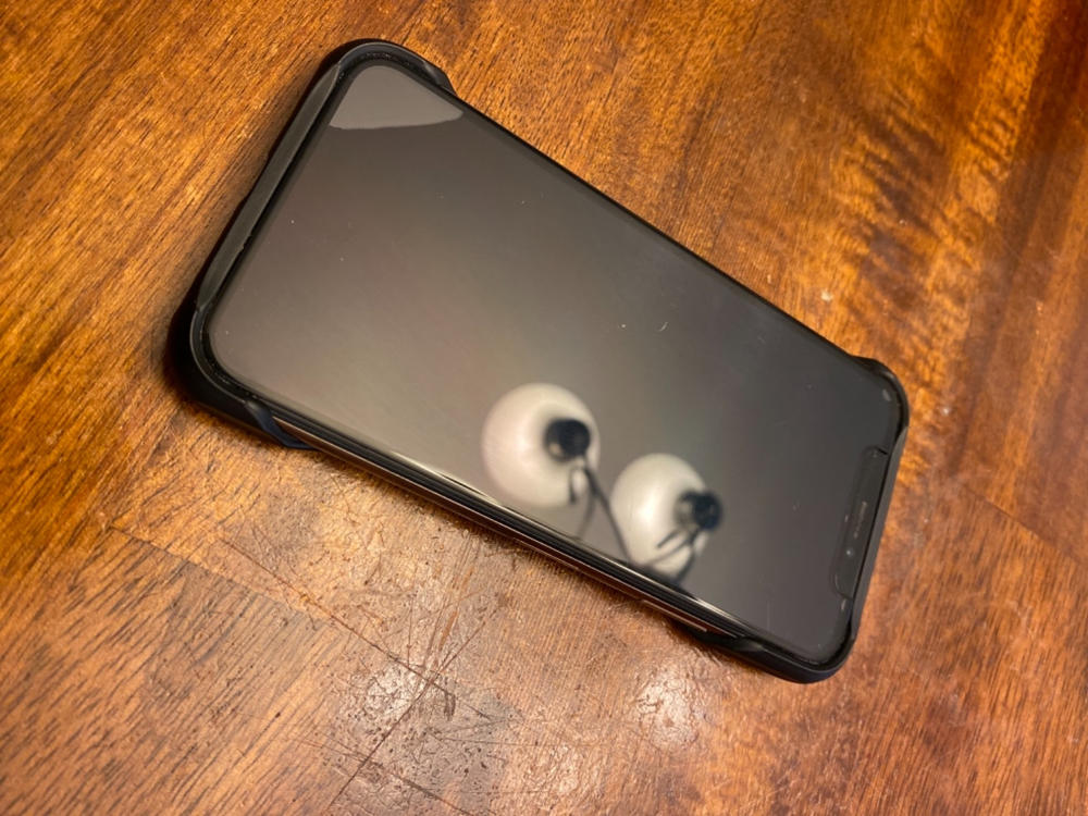 NanoArmour 3D Best Screen Protector for iPhone XS / X - Customer Photo From Paul Anderson