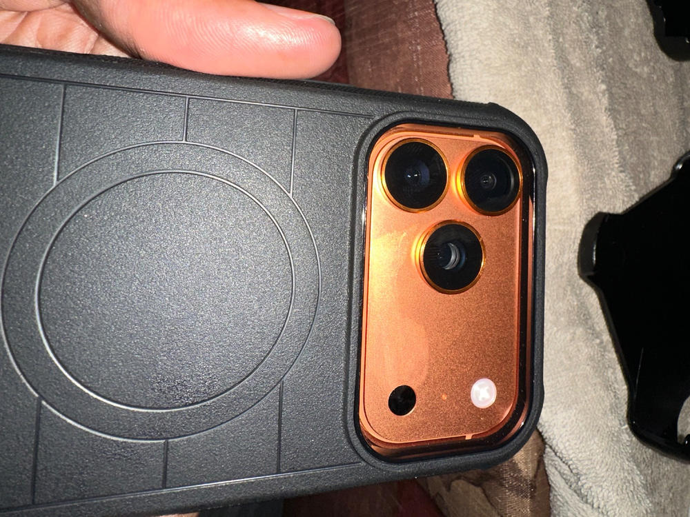 NanoArmour Camera Protector – iPhone 17 Pro / Pro Max Anti Reflective - Customer Photo From Therise Hawkins