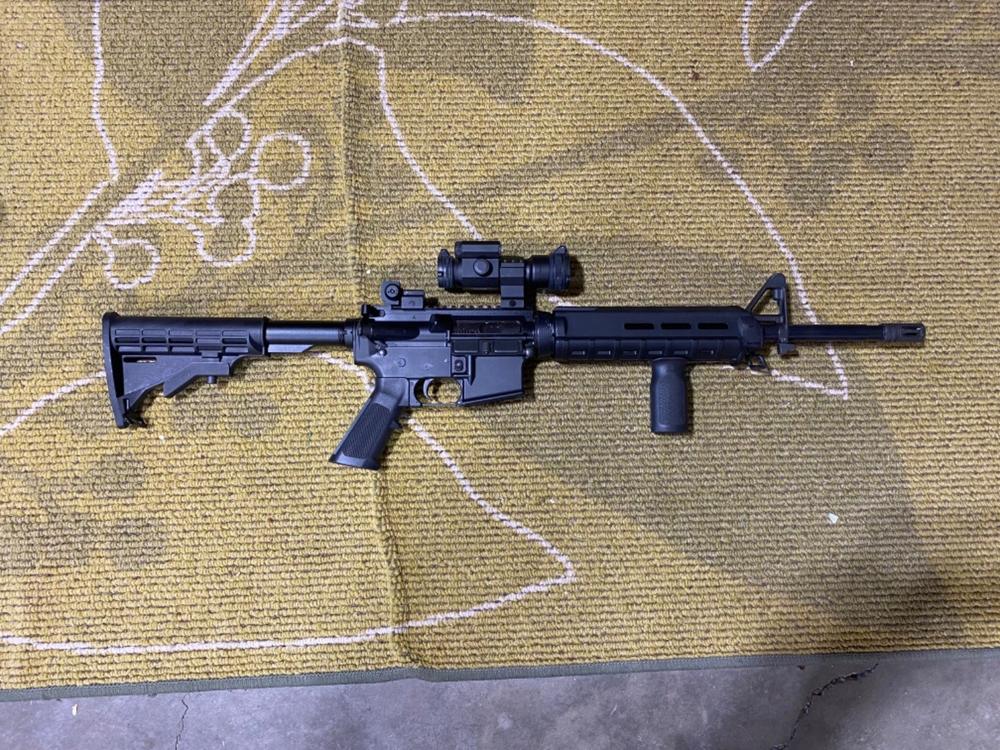 Anderson Manufacturing Mil-Spec AR-15 Hammer - Black - Customer Photo From mike lunyou