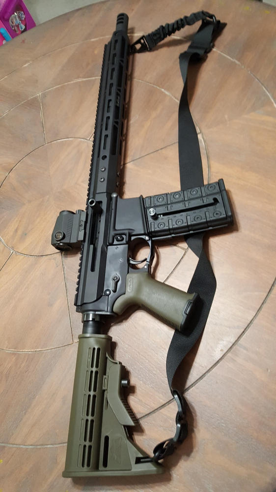 Anderson Mil-Spec Lower Build Kit - Stainless (Silver) - Customer Photo From Ismael Banda