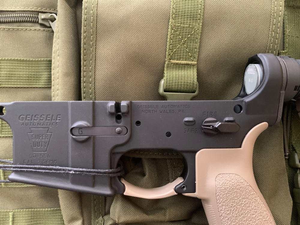 Geissele AR-15 Super Duty Lower Receiver - Black - Customer Photo From Bruce Taylor