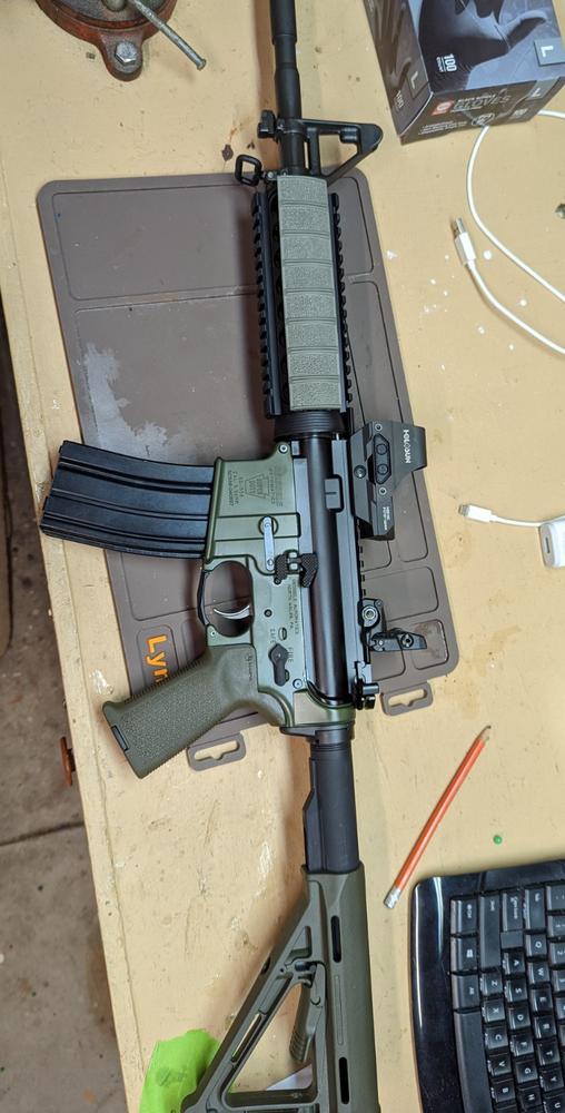 Geissele AR-15 Super Duty Lower Receiver - OD Green - Customer Photo From Andrew Garrett