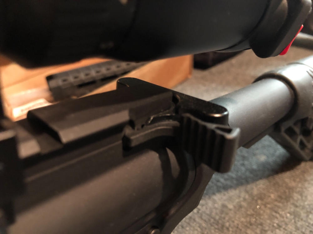 NBS Extended Latch Charging Handle - Single - Customer Photo From Carl Holton