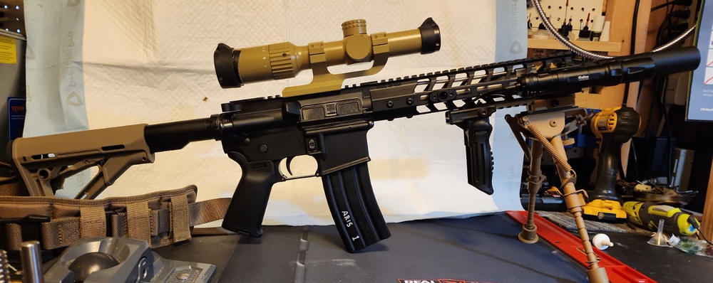 NcSTAR Folding Vertical Grip/Weaver - Customer Photo From Braxton Overby