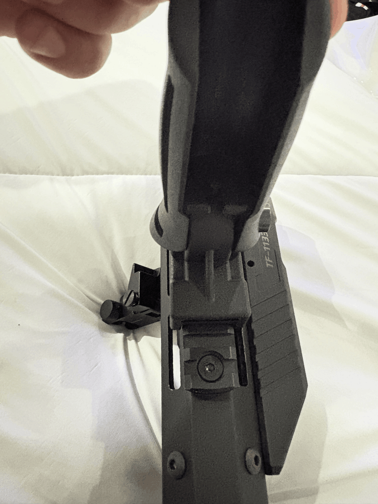 NcSTAR Folding Vertical Grip/Weaver - Customer Photo From AM
