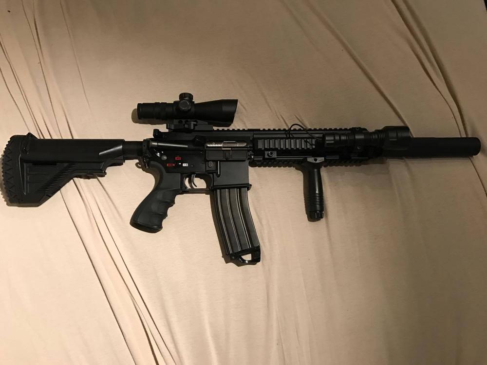 NcStar Vertical Grip w/ Weaver Mount - Customer Photo From Todd Hardenbrook